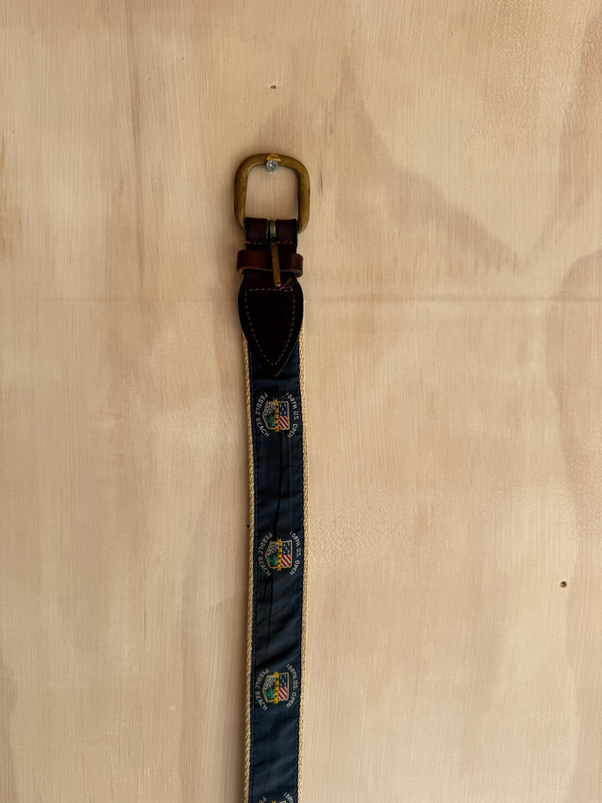 Vintage 2000 U.S. Open Pebble Beach Golf Belt (36 Waist)