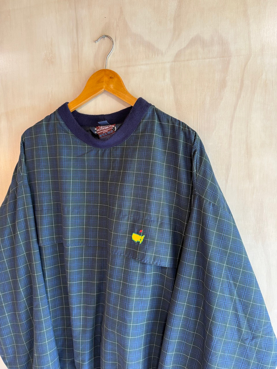 Vintage Masters Sunderland Of Scotland Plaid Golf pullover (XL)