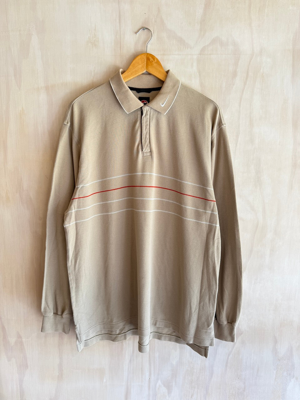 Vintage Nike Tiger Woods 1/4 Zip Golf Polo (L)