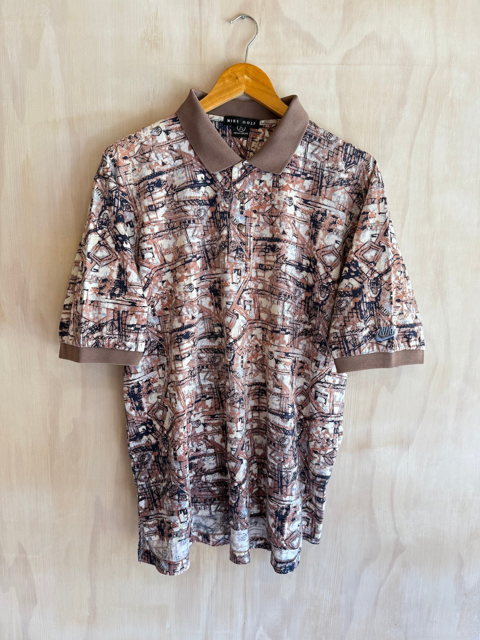 Vintage Nike Abstract Golf Polo (L)