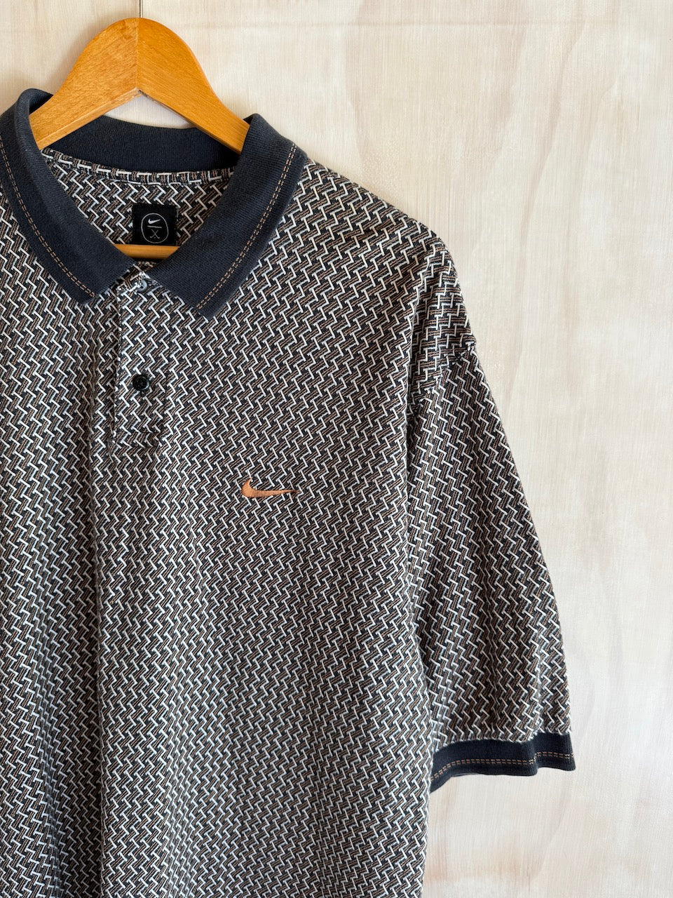 Vintage Nike Zig Zag Golf Polo (L)