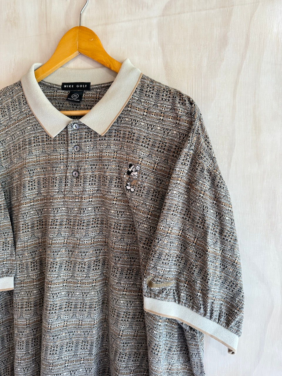 Vintage Nike Disney Abstract Golf Polo (Boxy XXXL)