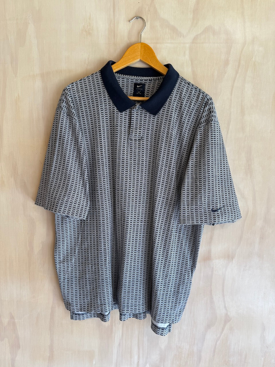 Vintage Nike Geometric Golf Polo (XL)