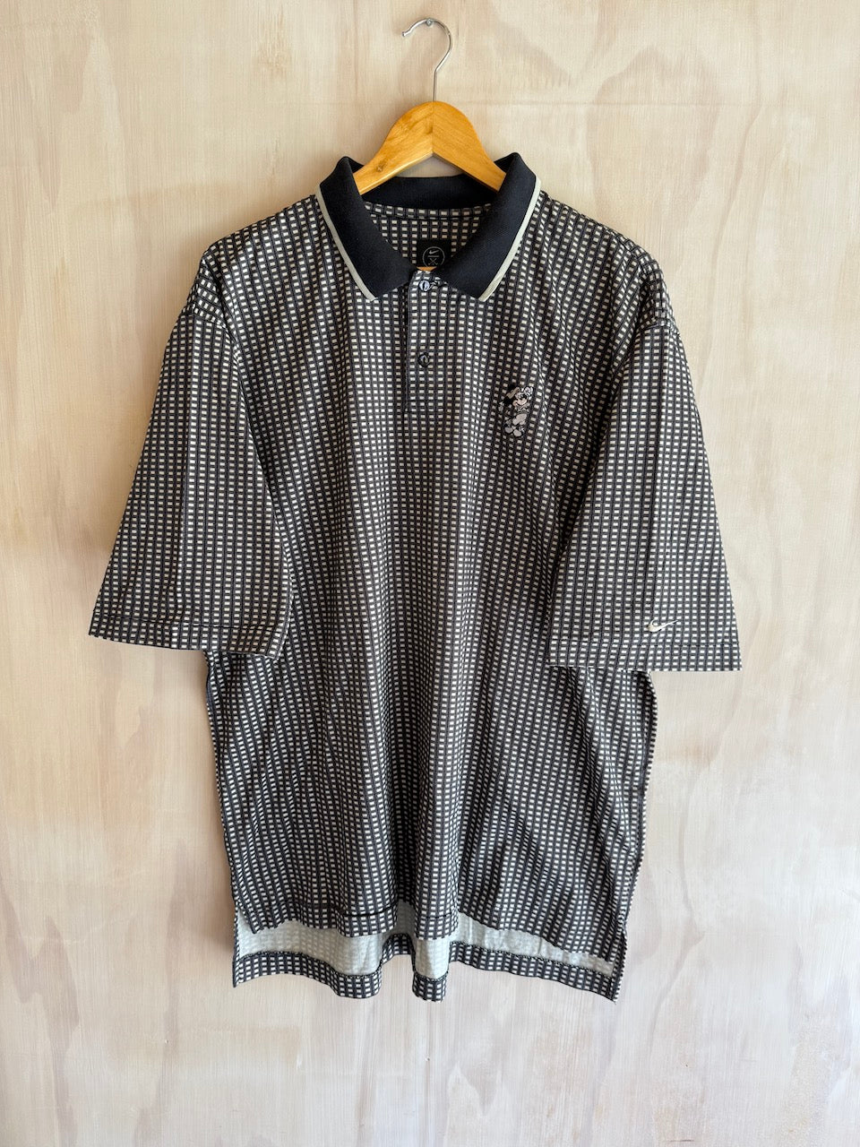 Vintage Nike Disney Geometric Golf Polo (XL)