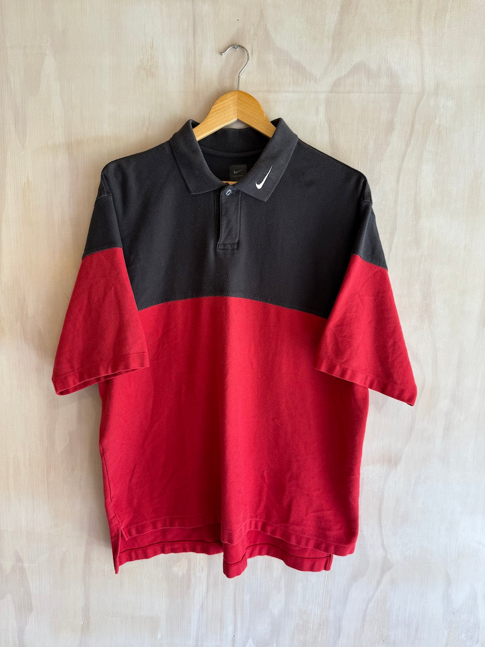 Vintage Nike tiger Woods Collar Swoosh Polo (L)