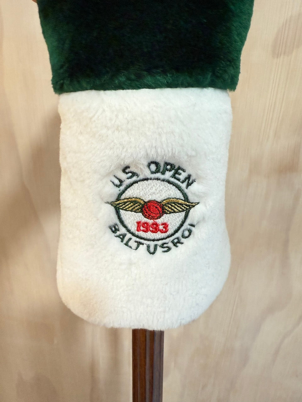Vintage 1993 U.S. Open Baltusrol Golf Plush Headcover (3wood & smaller)