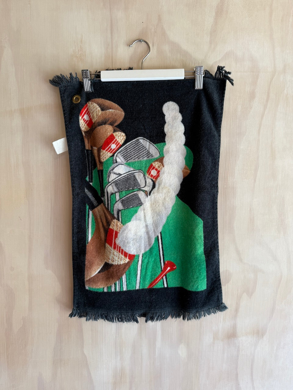 Vintage Golf Clubs Towel