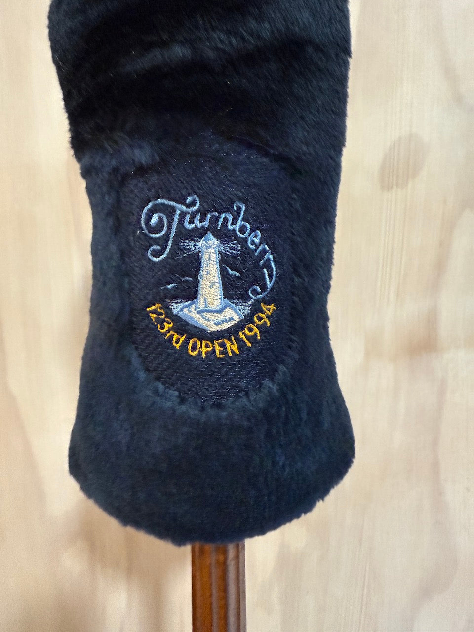 Vintage Turnberry 1994 Open Plush Barrel Headcover (Fits 3wood&smaller)