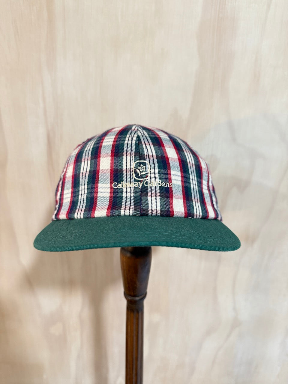Vintage Callaway Gardens Leather Strap Golf Hat by Town talk