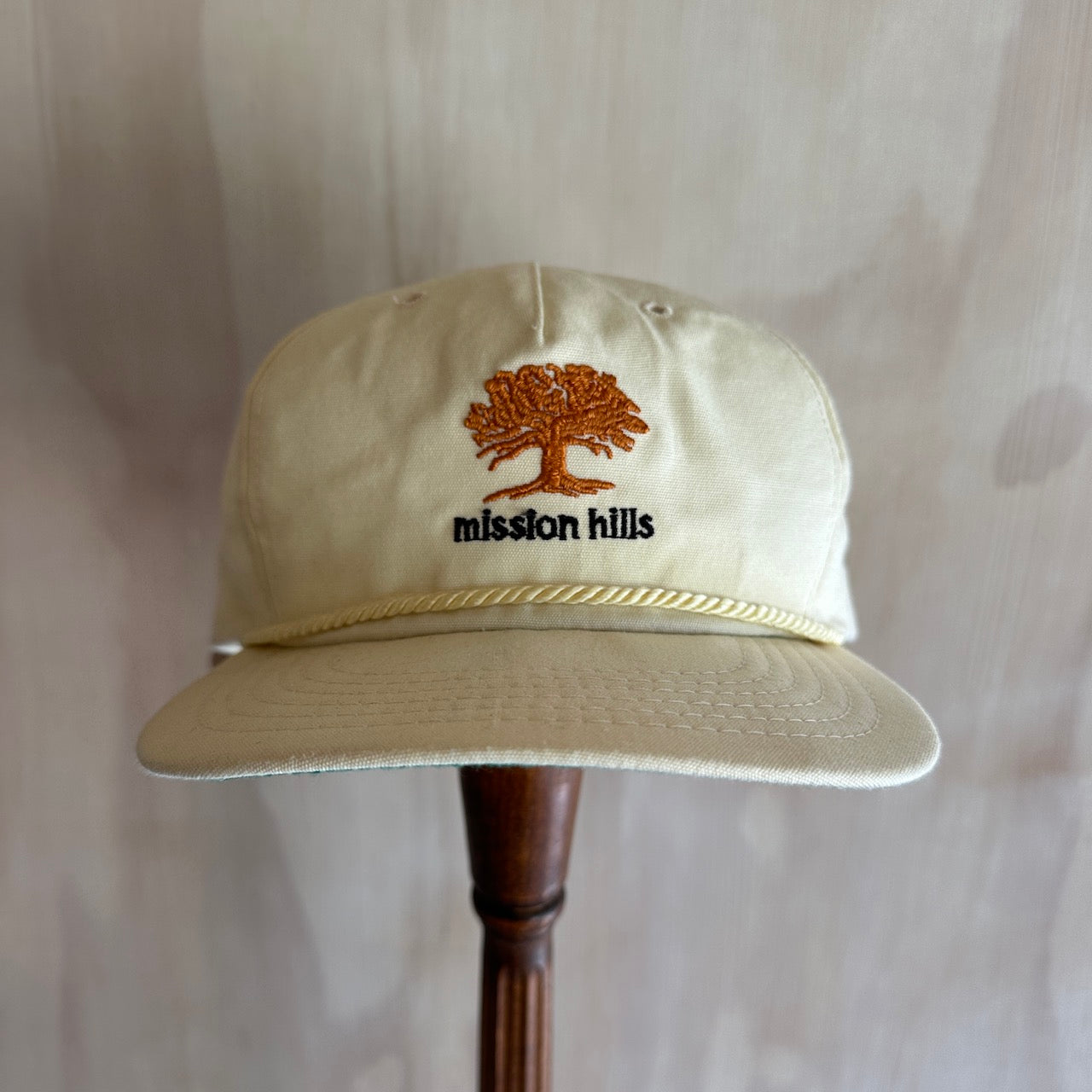 Vintage Mission Hills Texace Rope Hat