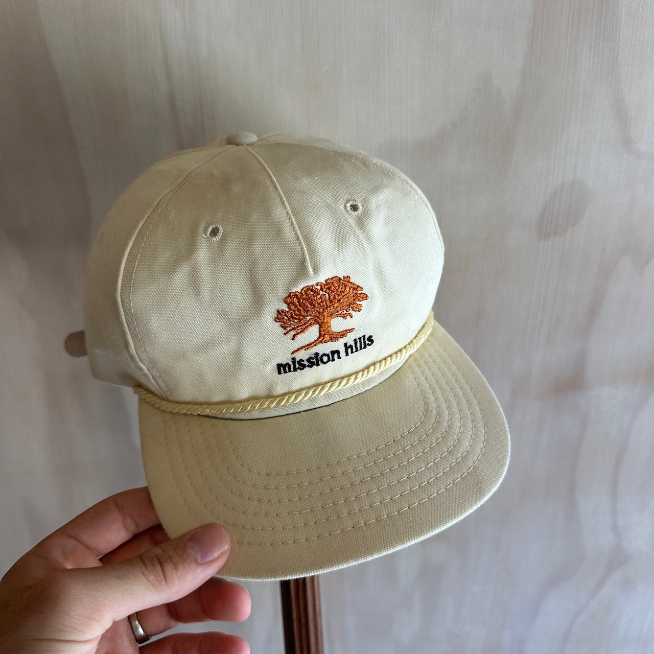 Vintage Mission Hills Texace Rope Hat