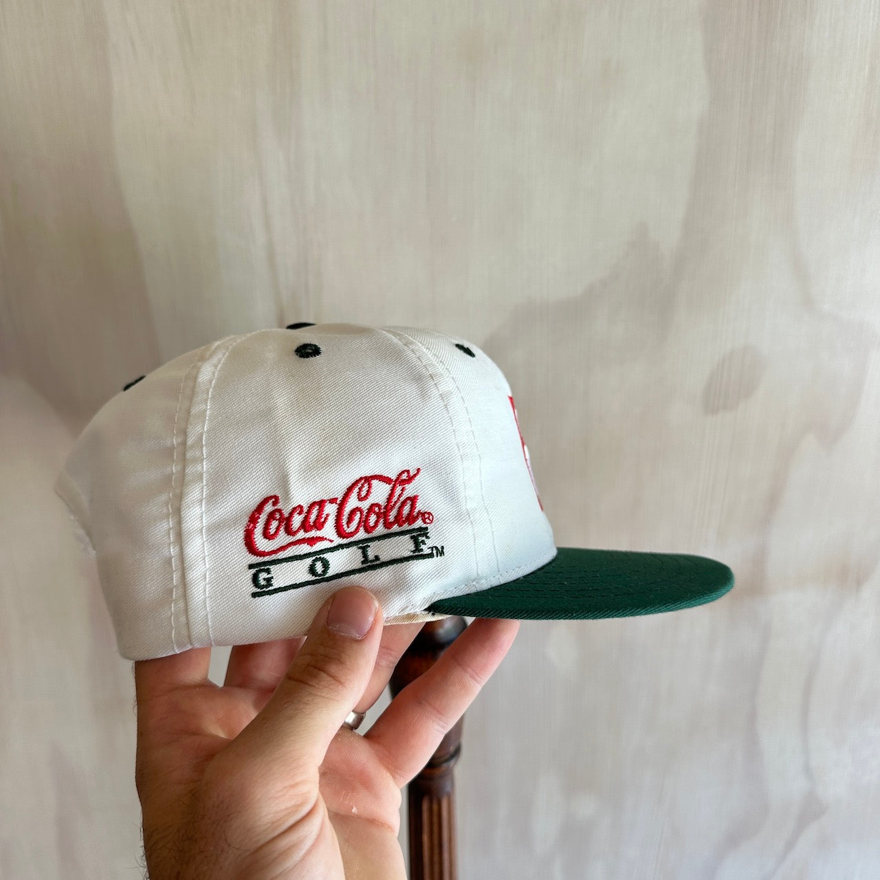 Vintage 2-Tone Coca-Cola Golf Hat