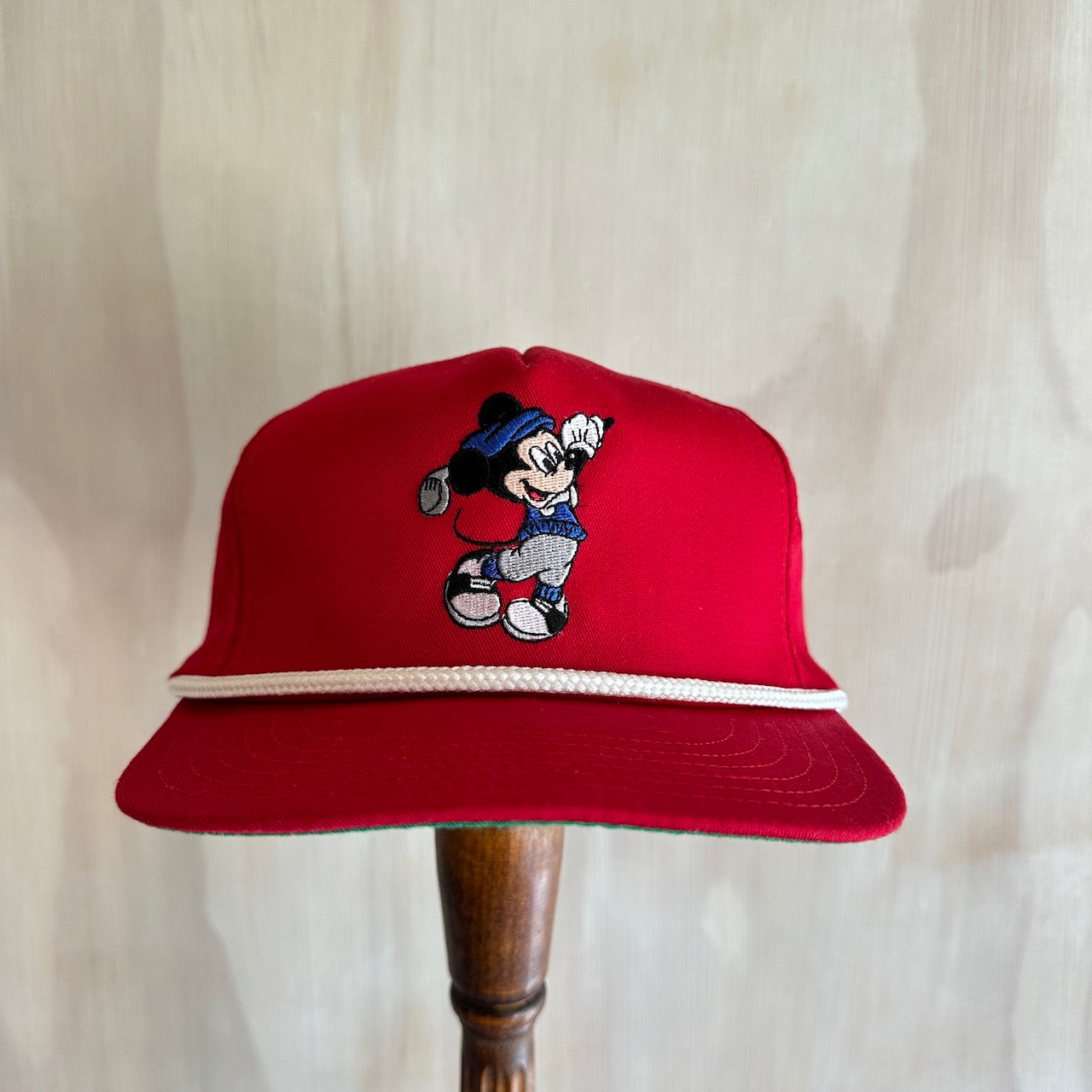 Vintage Mickey Mouse Disney Pro Collection rope Hat