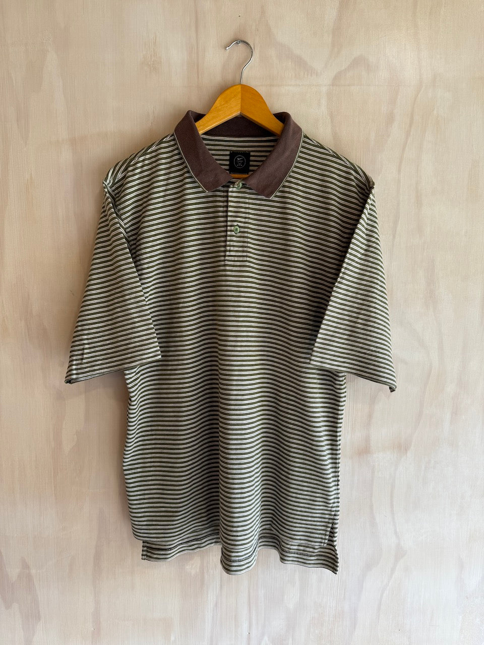 Vintage Nike Striped Golf Polo (M)