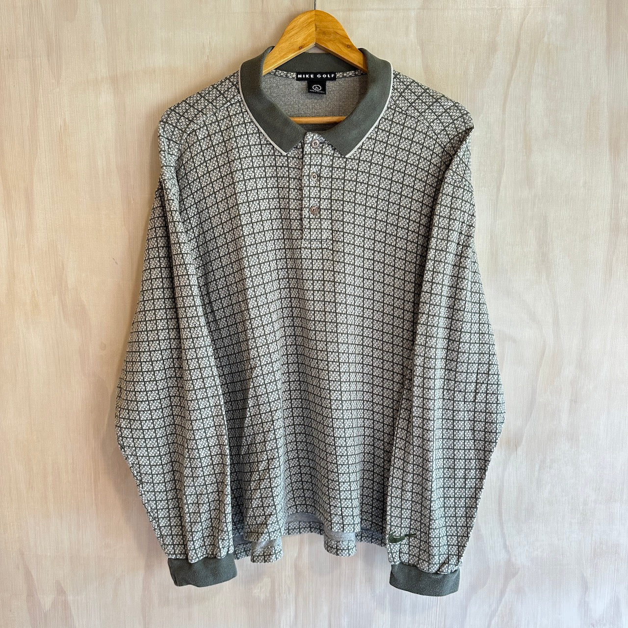 Vintage Long Sleeve Nike Golf Polo (Boxy L)
