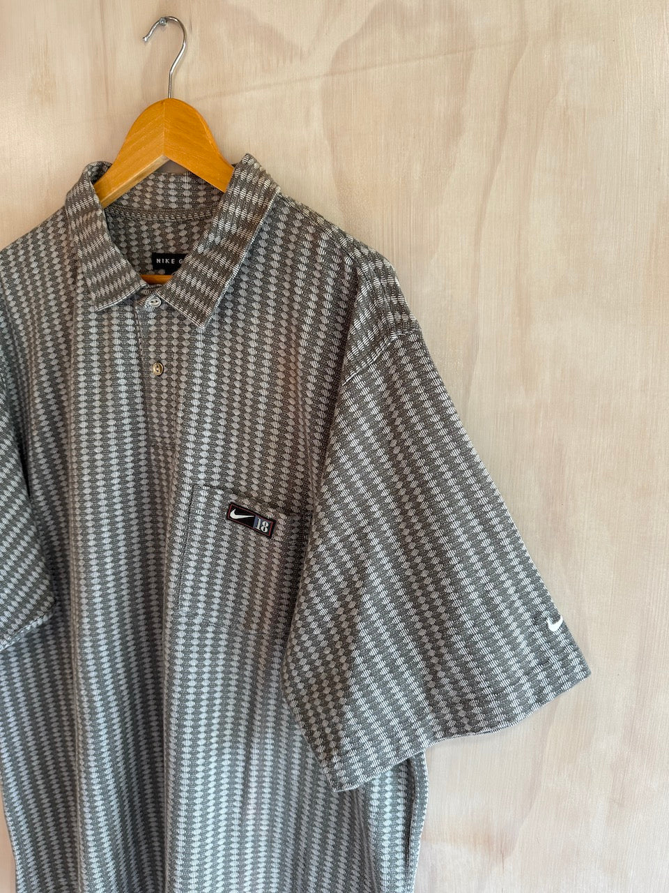 Vintage Geometric Swoosh 18 Nike Golf Polo (XXL)
