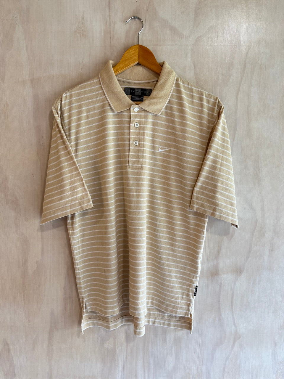 Y2K Striped Nike Golf Polo (M)