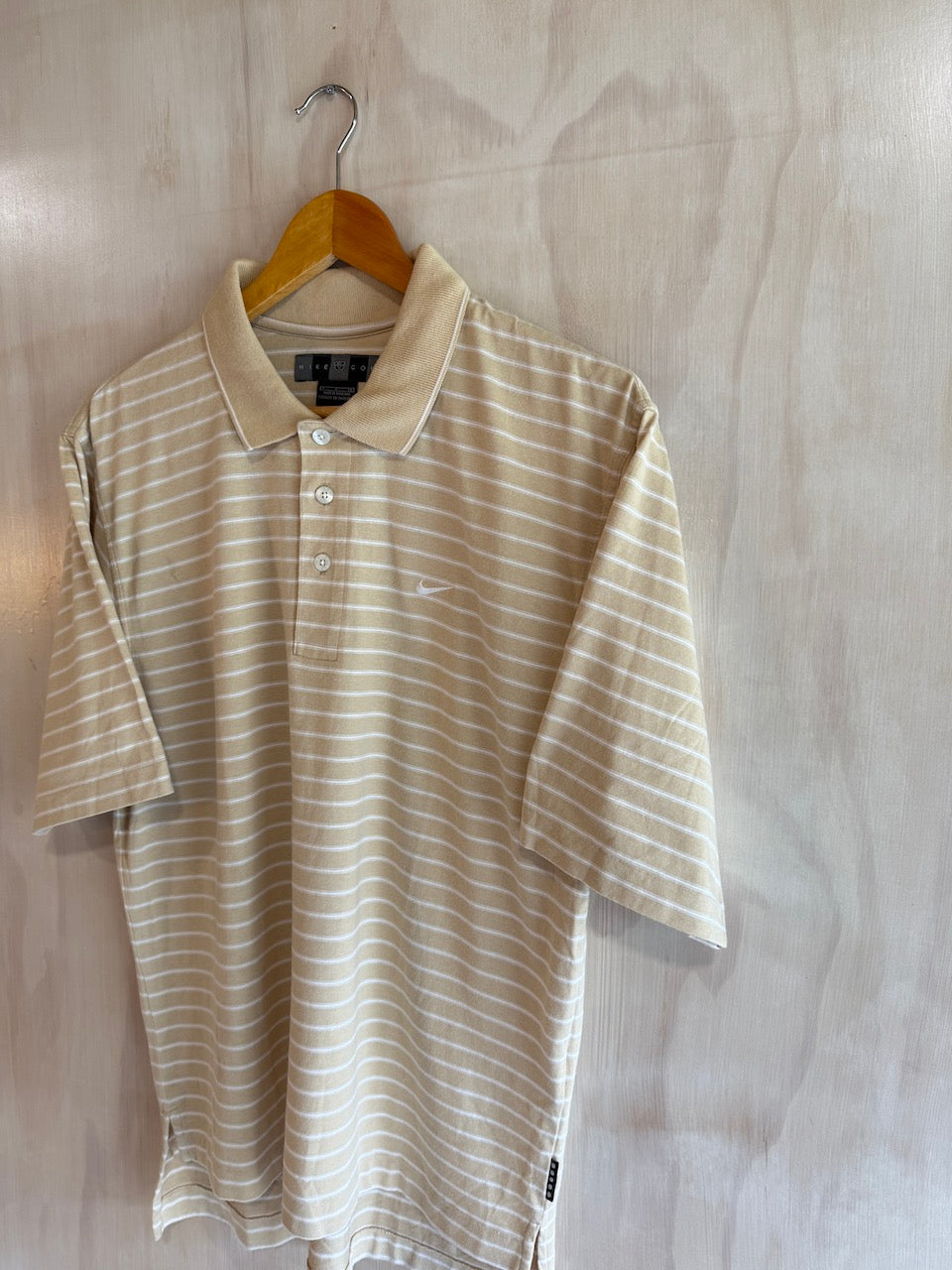 Y2K Striped Nike Golf Polo (M)