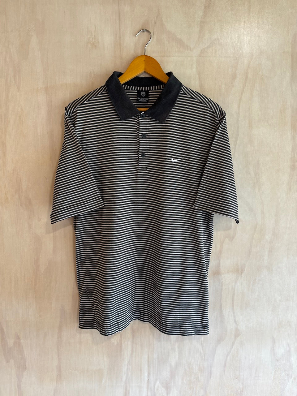Y2K Striped Nike Golf Polo (M)