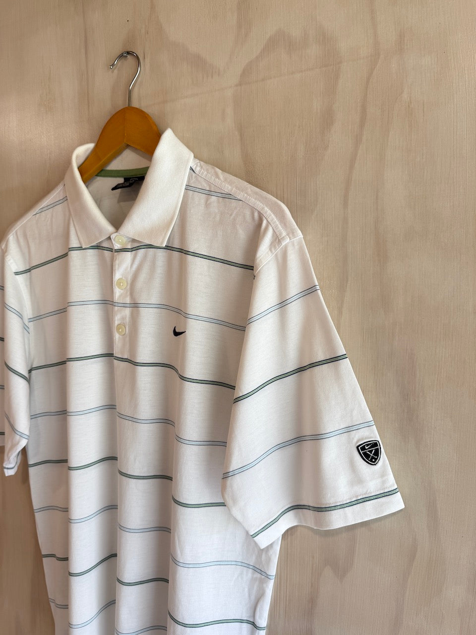 Y2K Nike Shield Golf Polo (M)