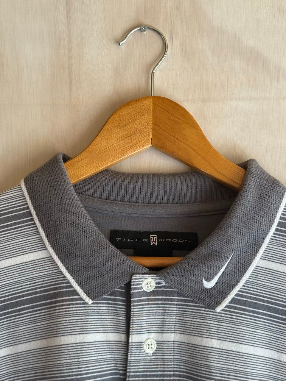 Vintage Collar Swoosh Nike Golf Polo (XL)