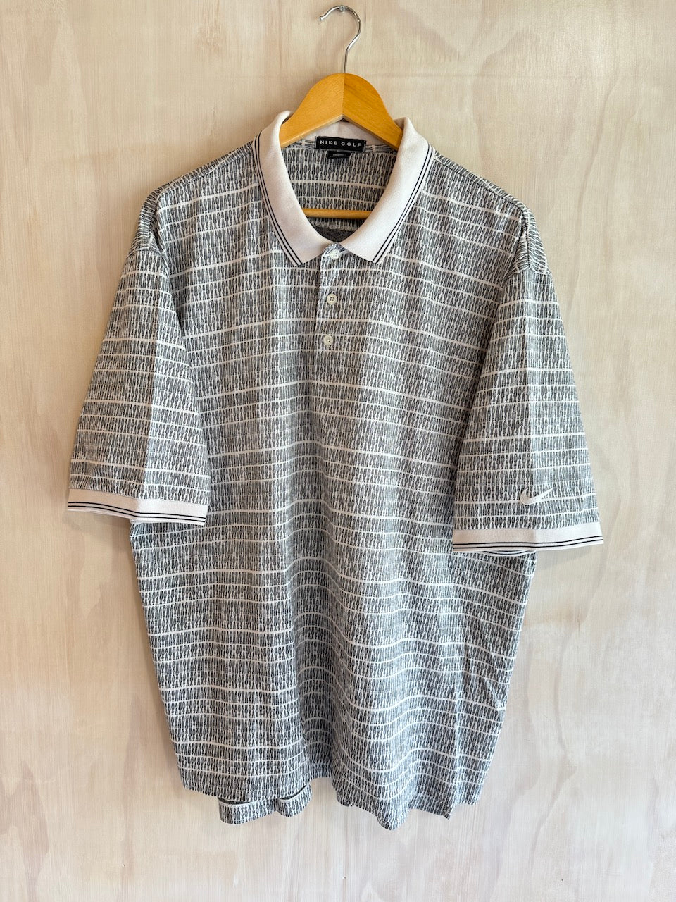 Vintage Abstract Nike Golf Polo (XXL)