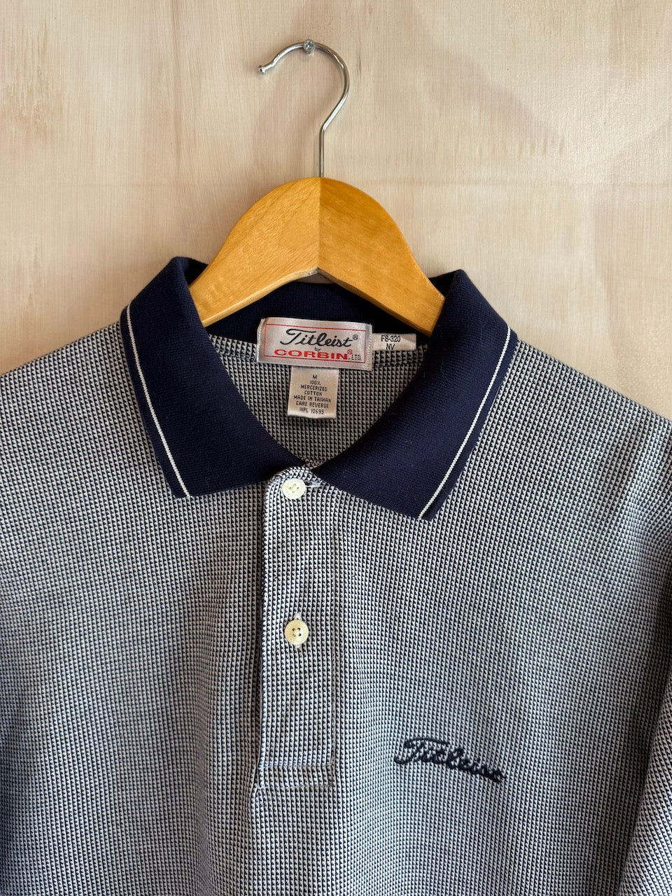 Vintage Titleist Geometric Golf Polo (M)
