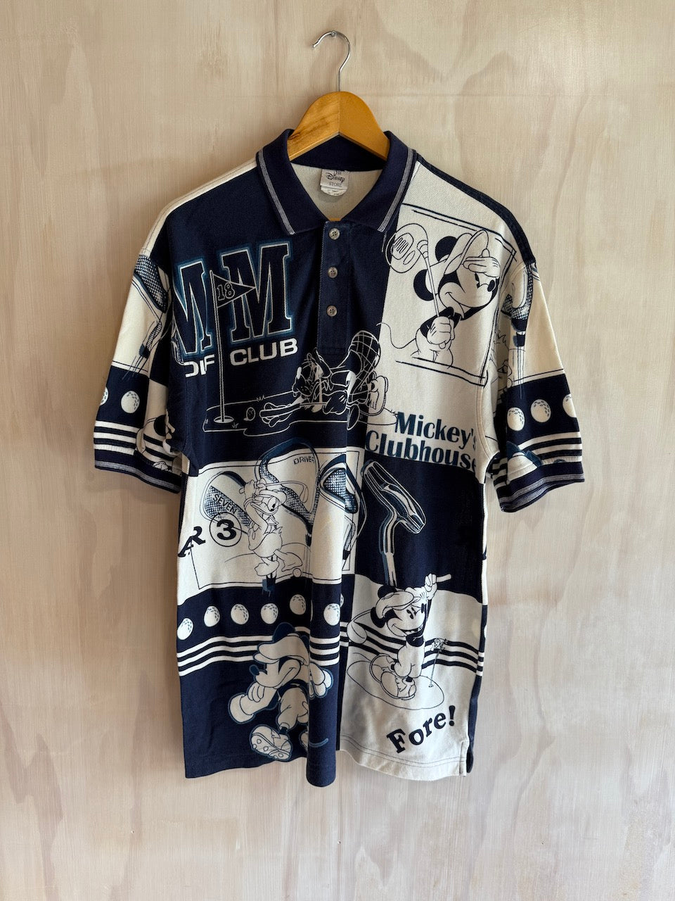 Vintage Mickey Mouse Disney Golf Polo (L)