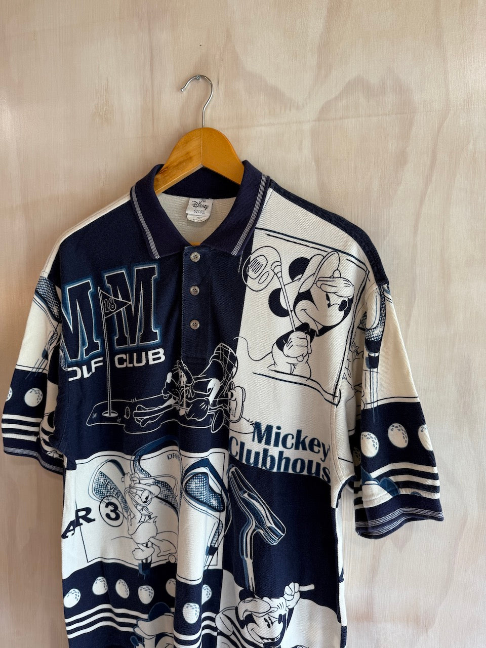 Vintage Mickey Mouse Disney Golf Polo (L)