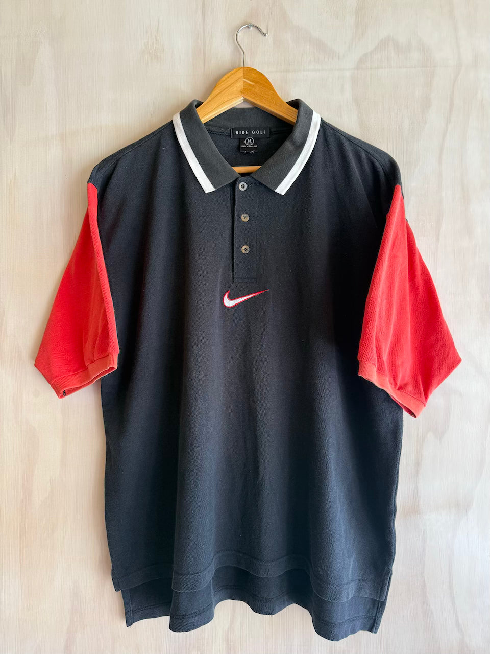 Vintage Swoosh 18 Nike Golf Polo (Short, L)