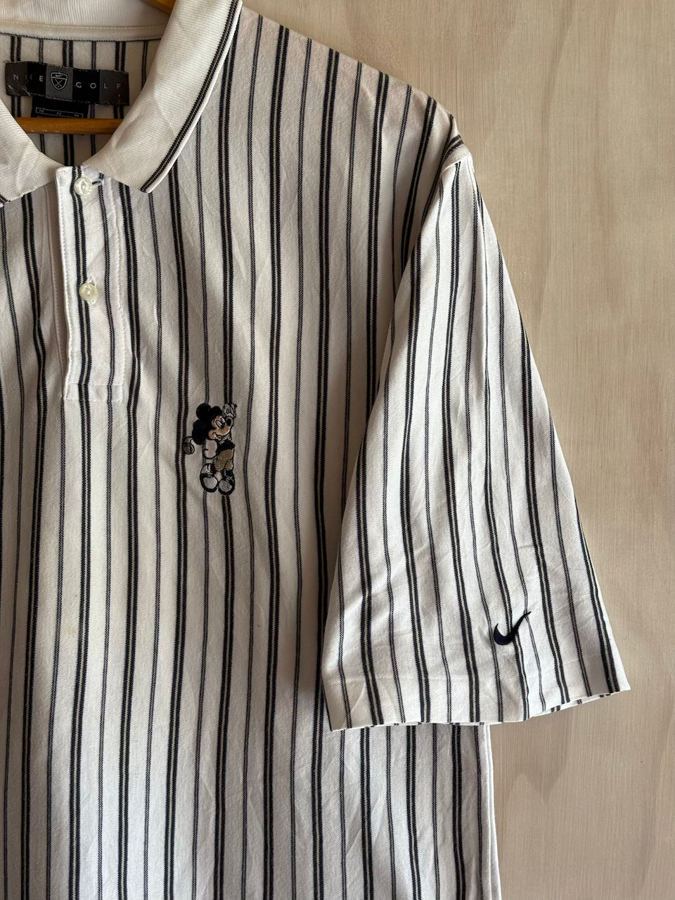 Vintage Nike Mickey Disney Golf Polo (Tall, M)
