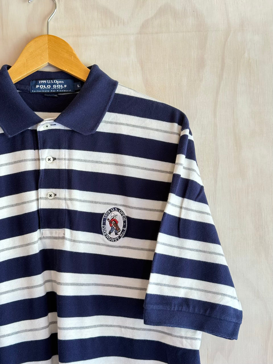 Vintage 1999 U.S Open Pinehurst #2 Polo by Ralph Lauren (Tall, L)