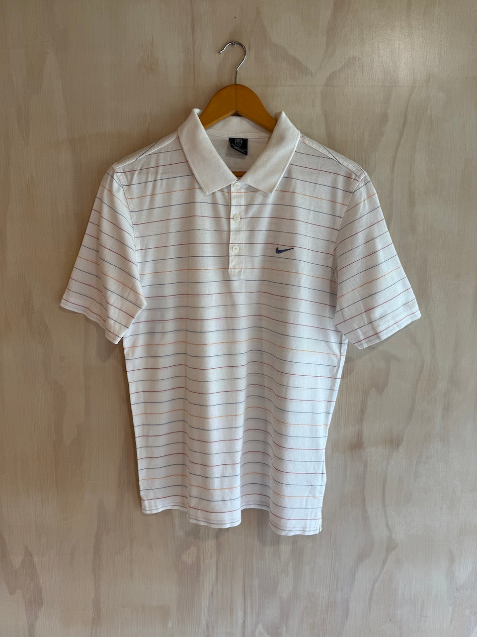 Vintage Striped Nike Golf Polo (S/M)