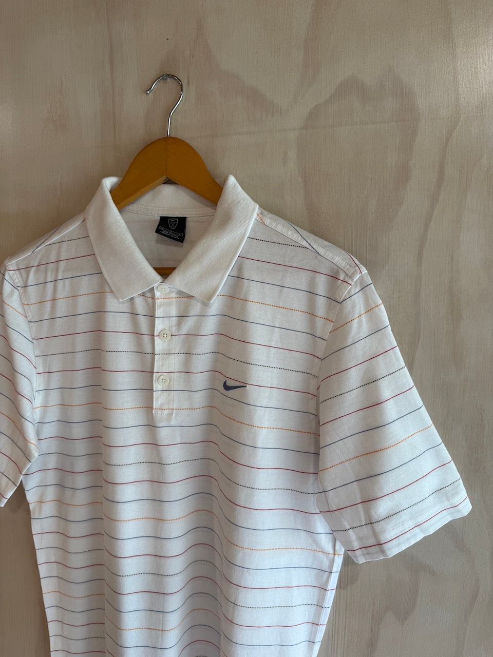 Vintage Striped Nike Golf Polo (S/M)