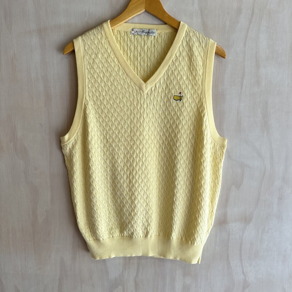 Vintage Masters Magnolia Lane Ladies Golf Vest (L)