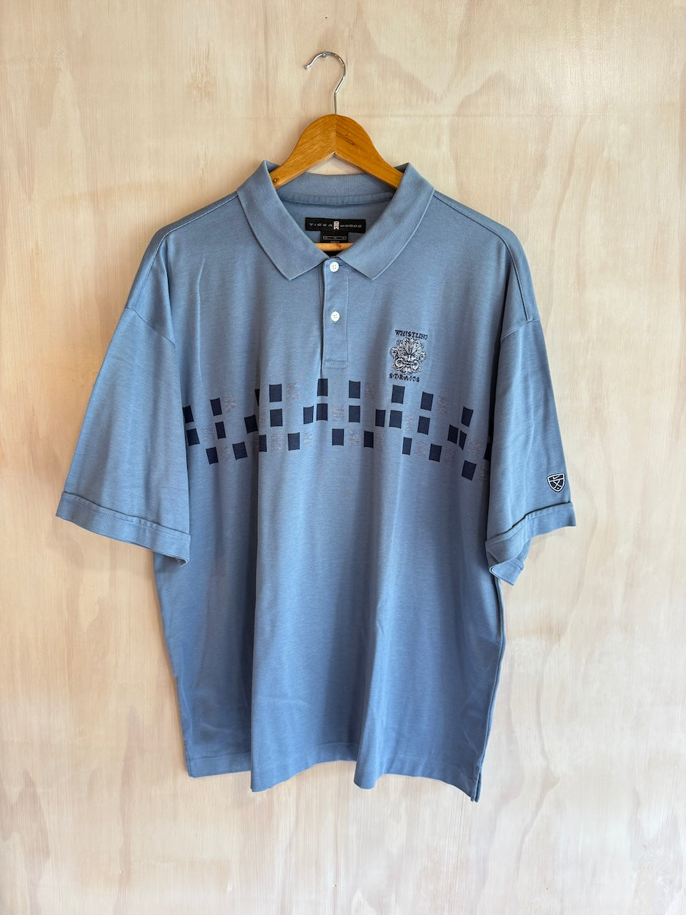Vintage Tiger Woods Whistling Straits Nike Polo (XL)