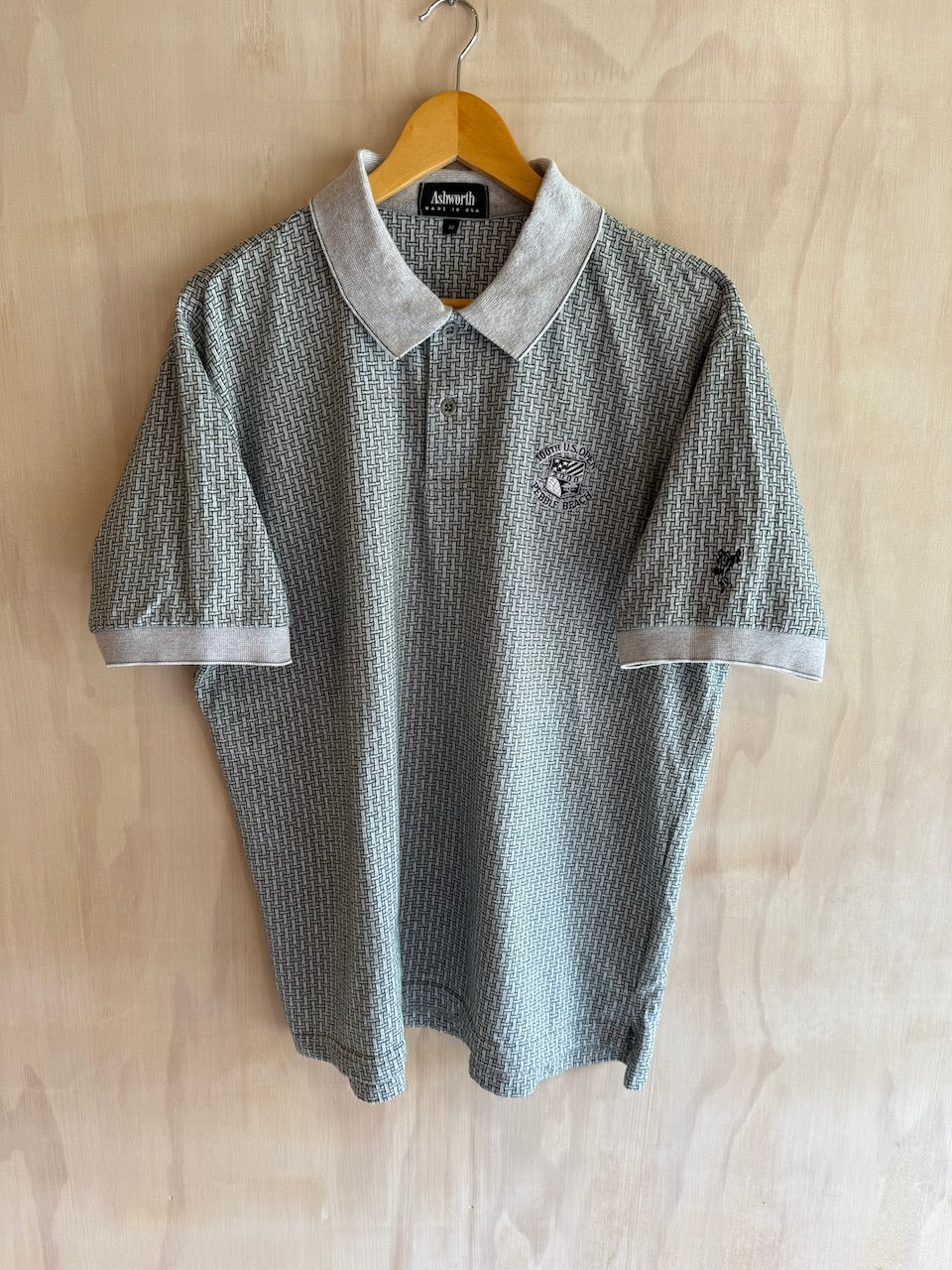 Vintage 2000 U.S. Open Pebble Beach Golf Polo by Ashworth (L)