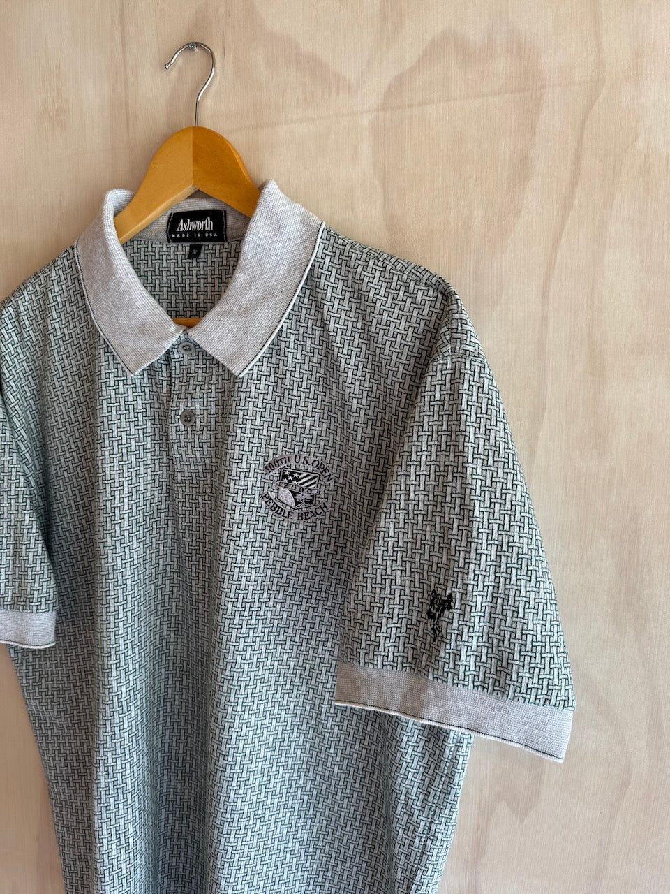 Vintage 2000 U.S. Open Pebble Beach Golf Polo by Ashworth (L)