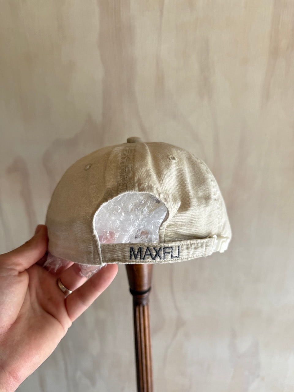 Vintage Maxfli Zip Back Golf Hat