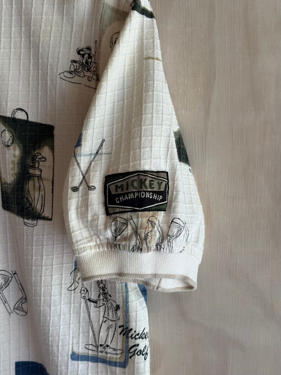 Vintage Disney Mickey Mouse Golf Polo (S/M)
