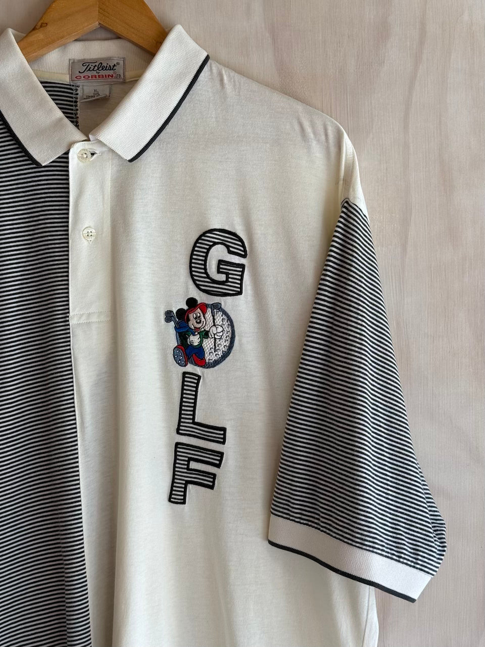 Vintage Titleist Mickey Mouse Golf Polo (XL)