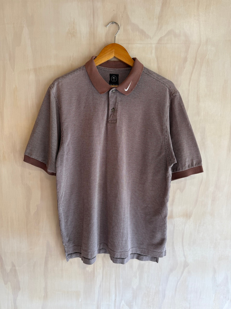 Vintage Nike Golf Collar Swoosh Polo (M)