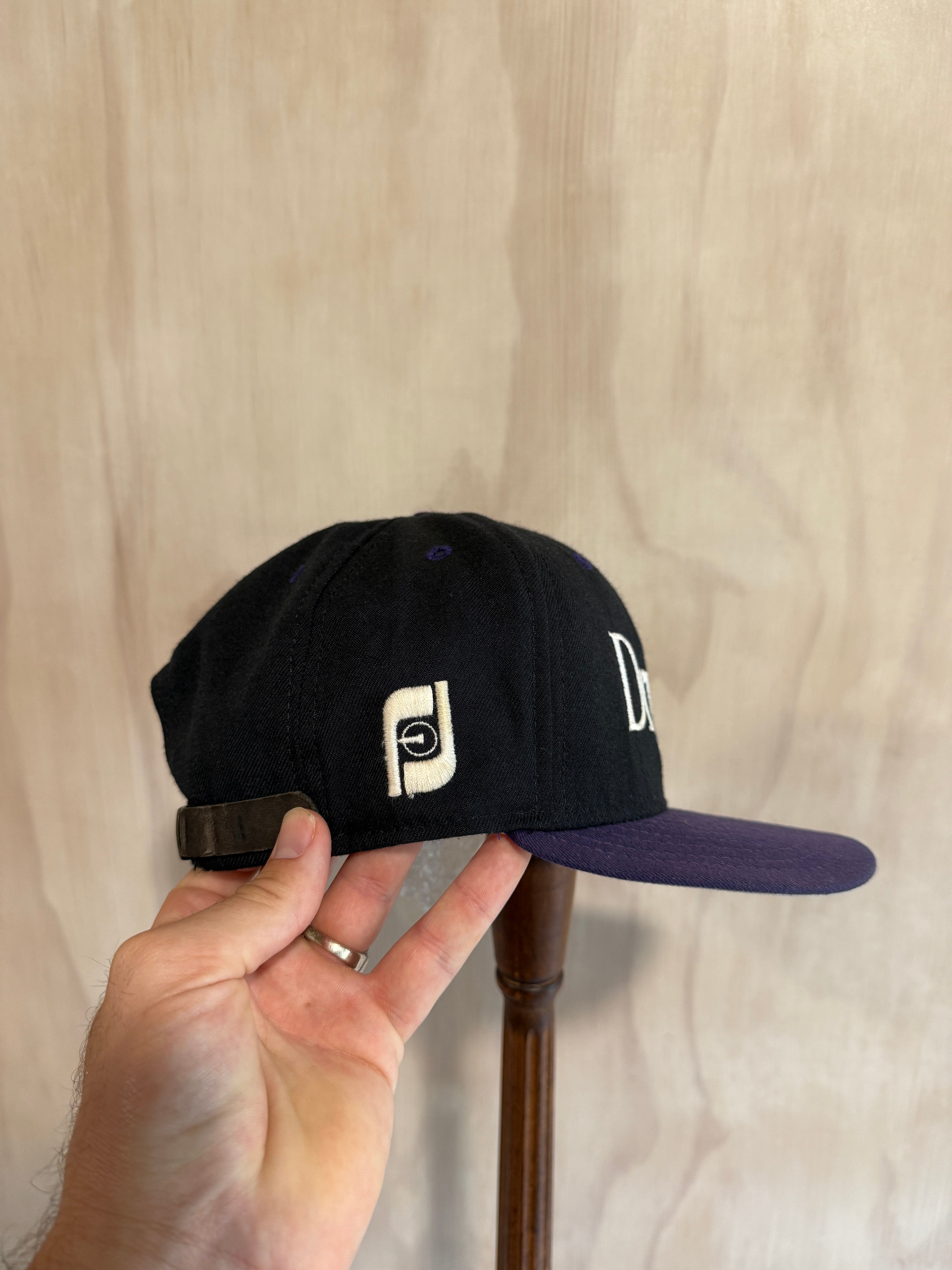Vintage 2-Tone DryJoys FJ Golf Leather Strap Hat