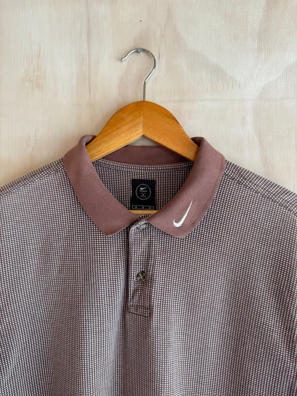 Vintage Nike Golf Collar Swoosh Polo (M)