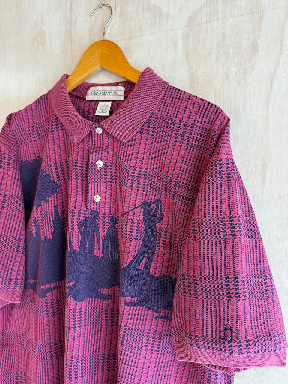 Vintage Grand Slam Golf Polo (Short XL/Boxy L)