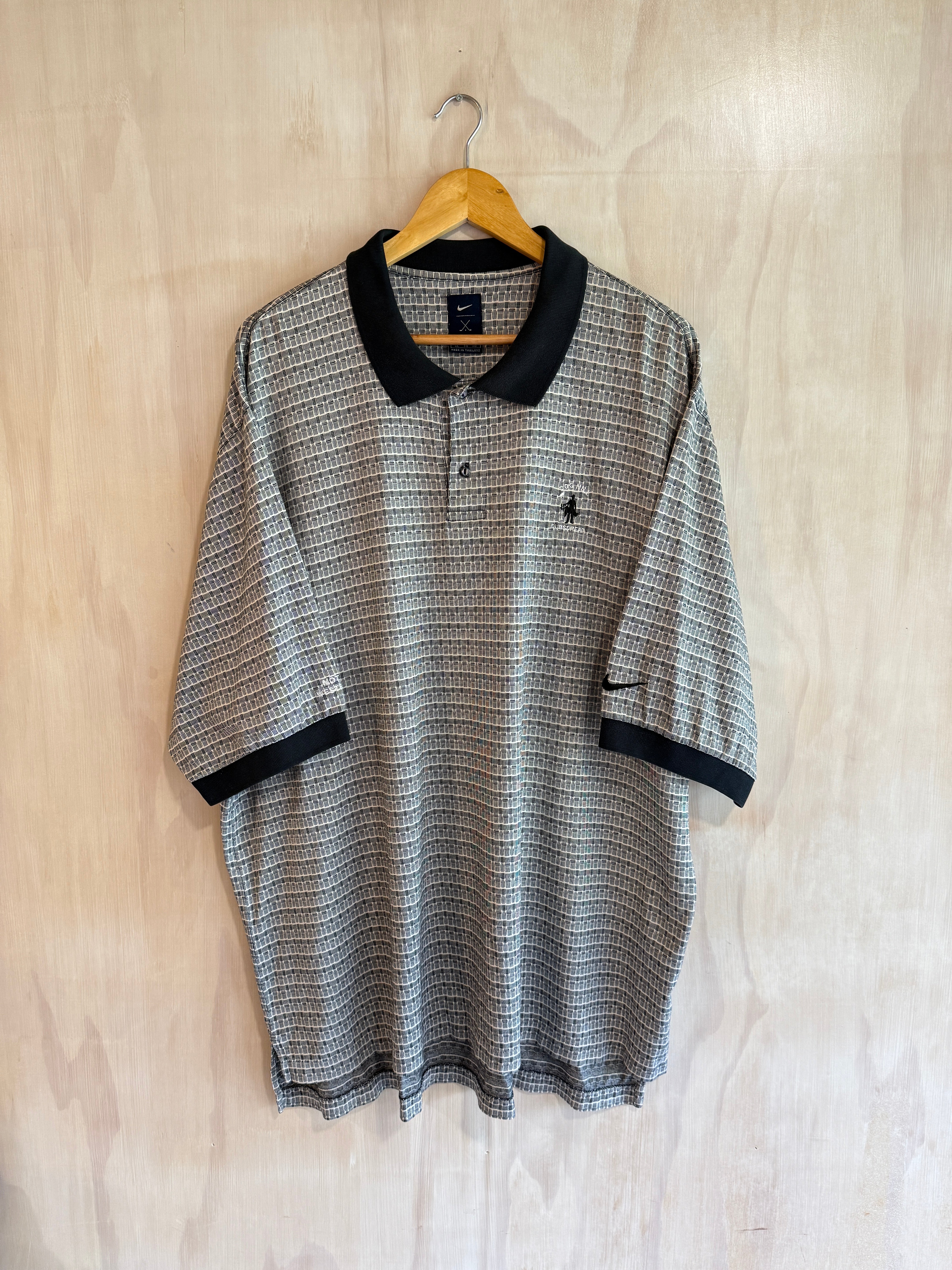 Vintage Geometric Nike Golf Polo (XXL)