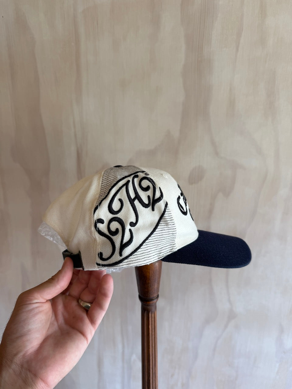 Vintage Callaway S2H2 Leather Strap Golf Hat