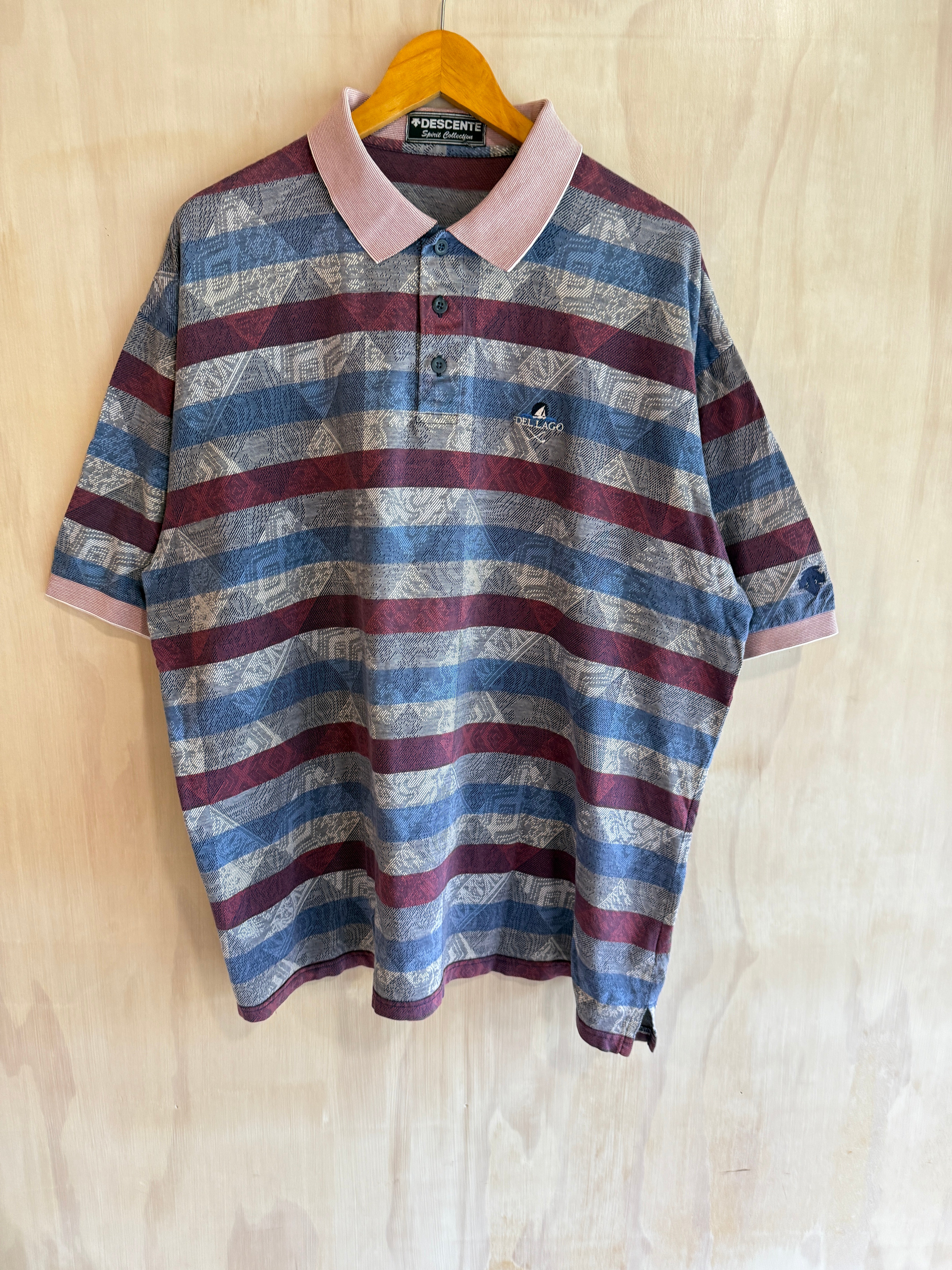 Vintage Descente Golf Polo (Brand Xander Wears) (XXL)