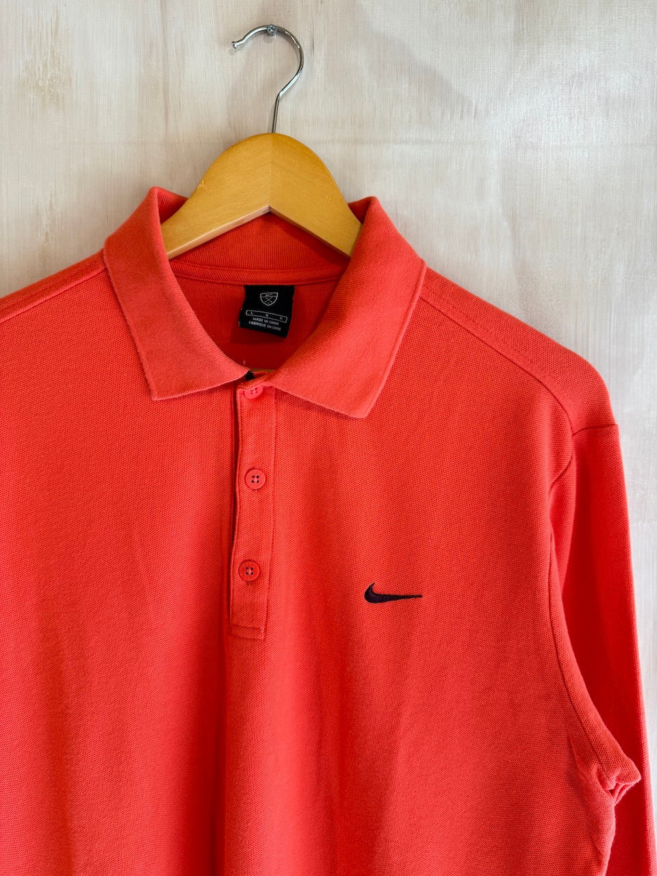 Y2K Nike Long Sleeve Golf Polo (M)
