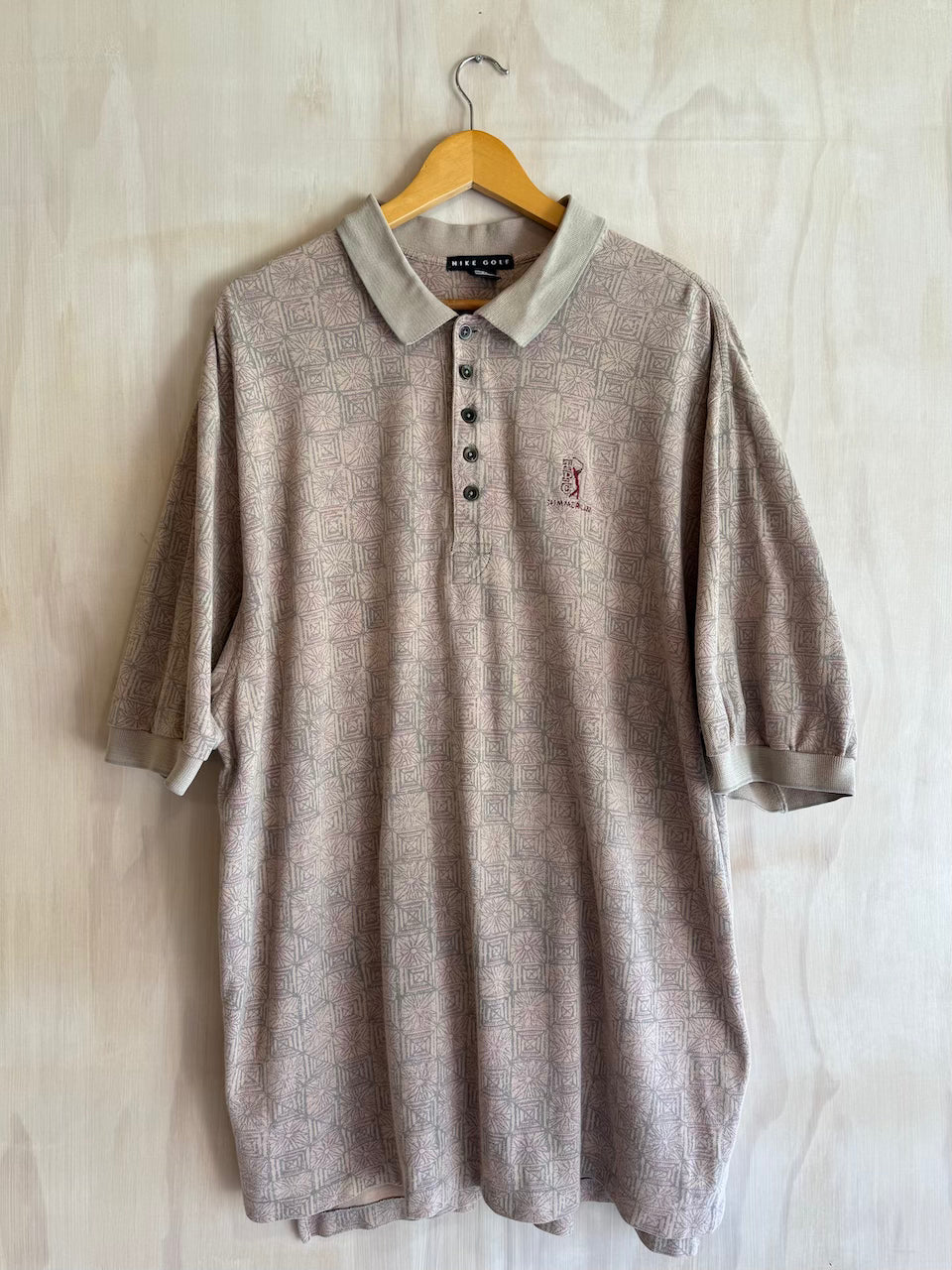 Vintage TPC Sumerlin Abstract Nike Golf Polo (XXL)